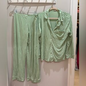 Eberjey Mint Green Pajama Set